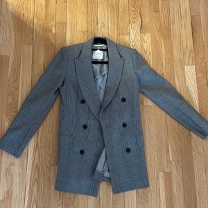 Wilfred gingham blazer